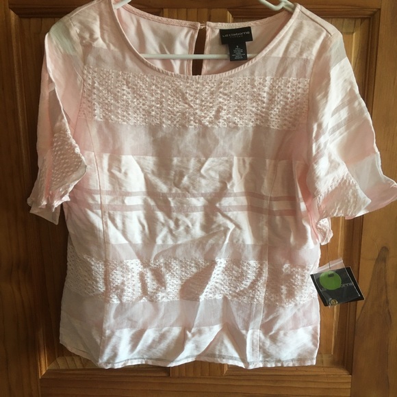 NWT Liz Claiborne blouse Small - Picture 2 of 6